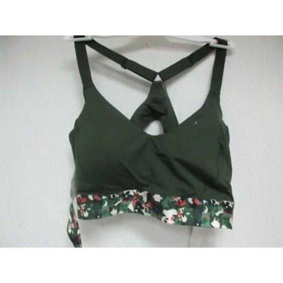 Adore Me  Women's Maven Contour Sports Bra Green Size Medium New - Picture 1 of 2